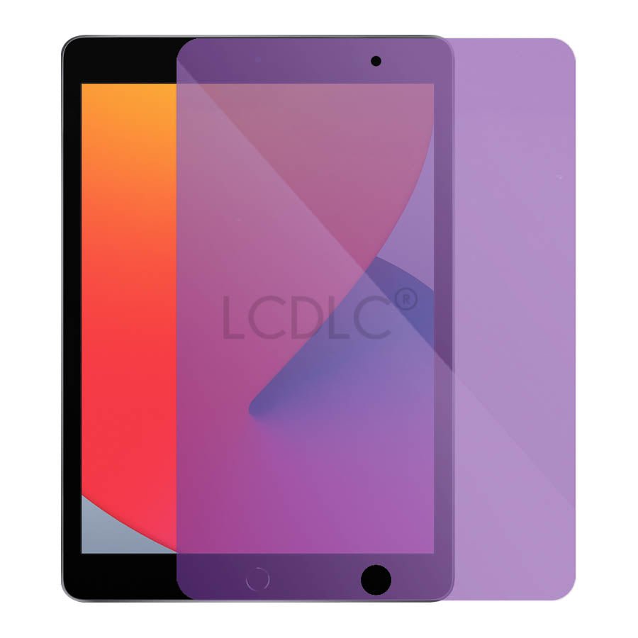 Verre trempé complet anti-lumière bleue pour iPad Pro 10.2