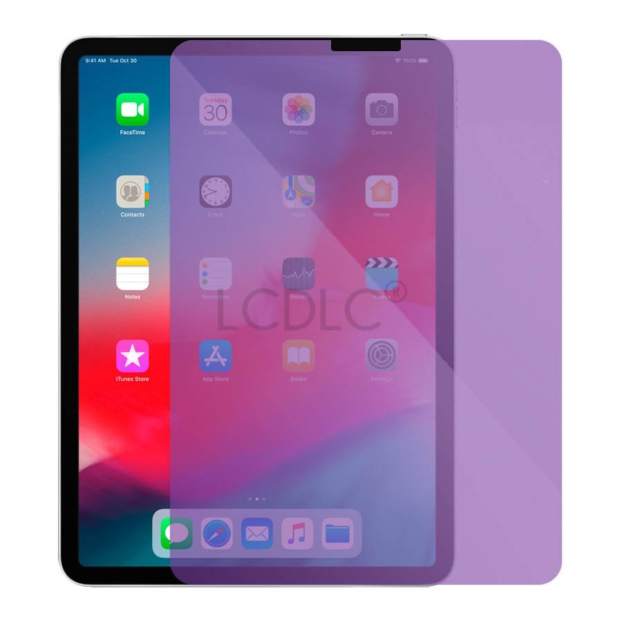 Verre trempé intégral anti-lumière bleue pour iPad 11 2020