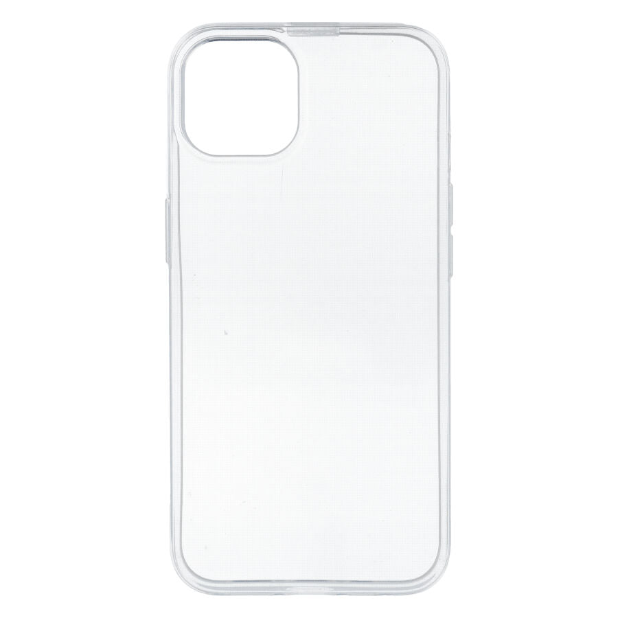 Coque en silicone transparente pour iPhone 13