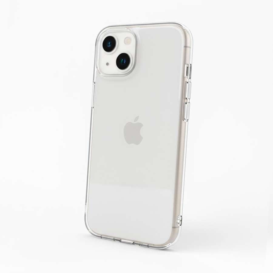 Coque en silicone transparente pour iPhone 13 Mini