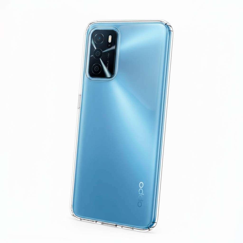 Coque en silicone transparente pour Oppo A54s