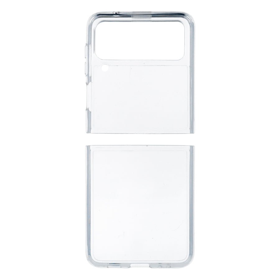 Coque en silicone transparente pour Samsung Galaxy Z Flip3