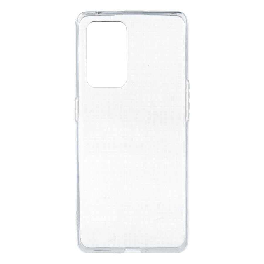 Coque en silicone transparente pour Oppo Reno6 Pro