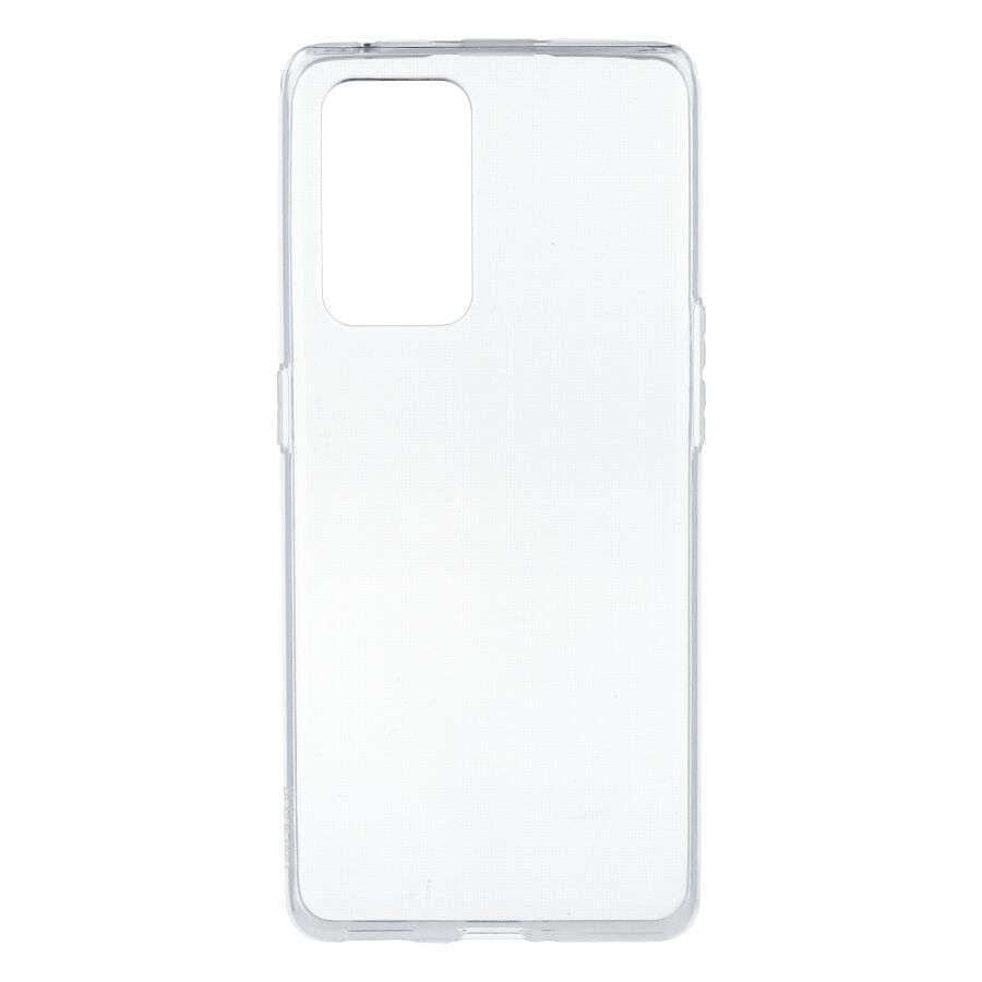 Coque en silicone transparente pour Oppo Reno6 Pro