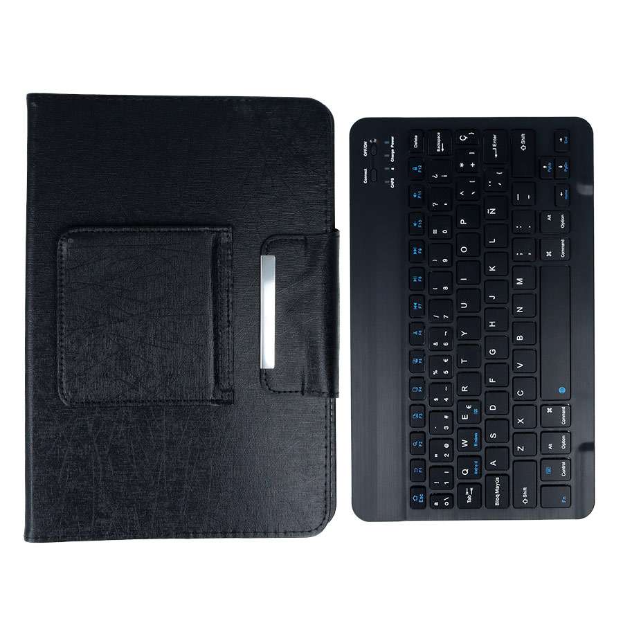 Étui pour tablette avec clavier intégré pour étui universel 10 pouces
