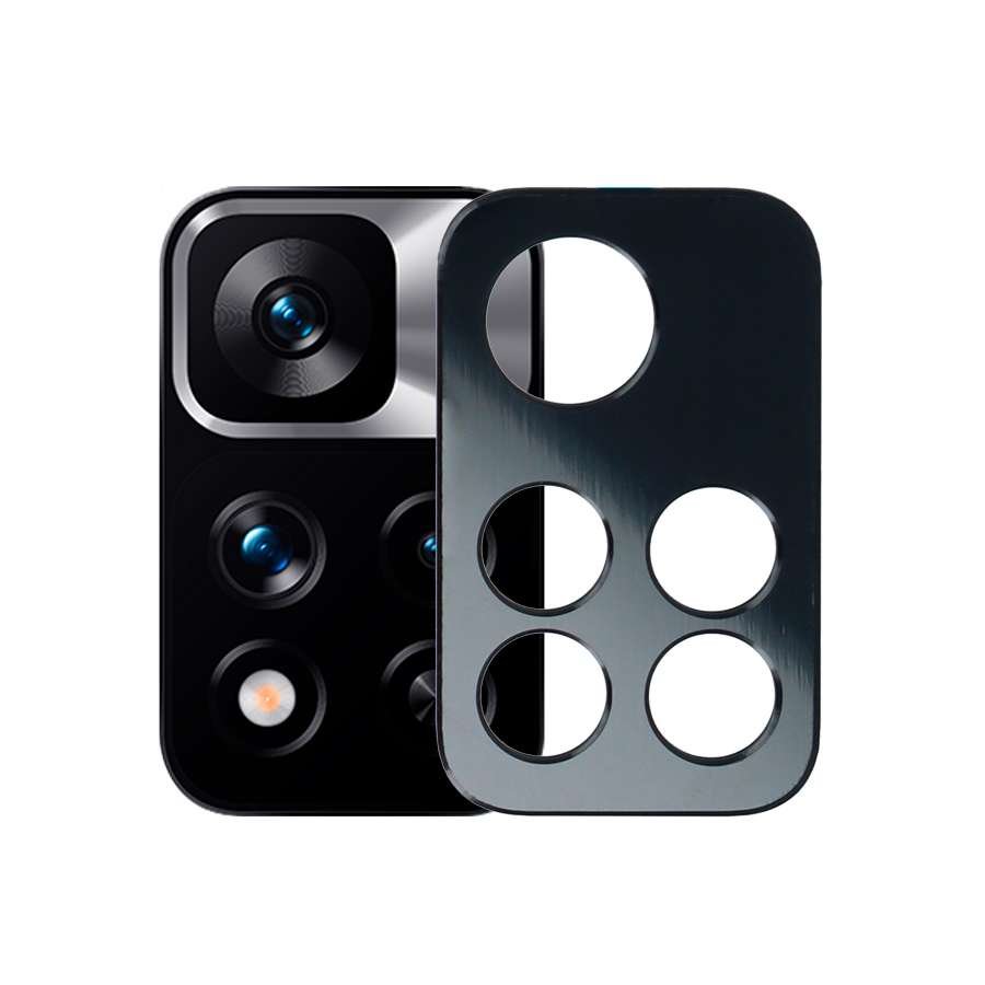 Protection d'appareil photo métallisée pour Xiaomi Redmi Note 11 Pro Plus 5G