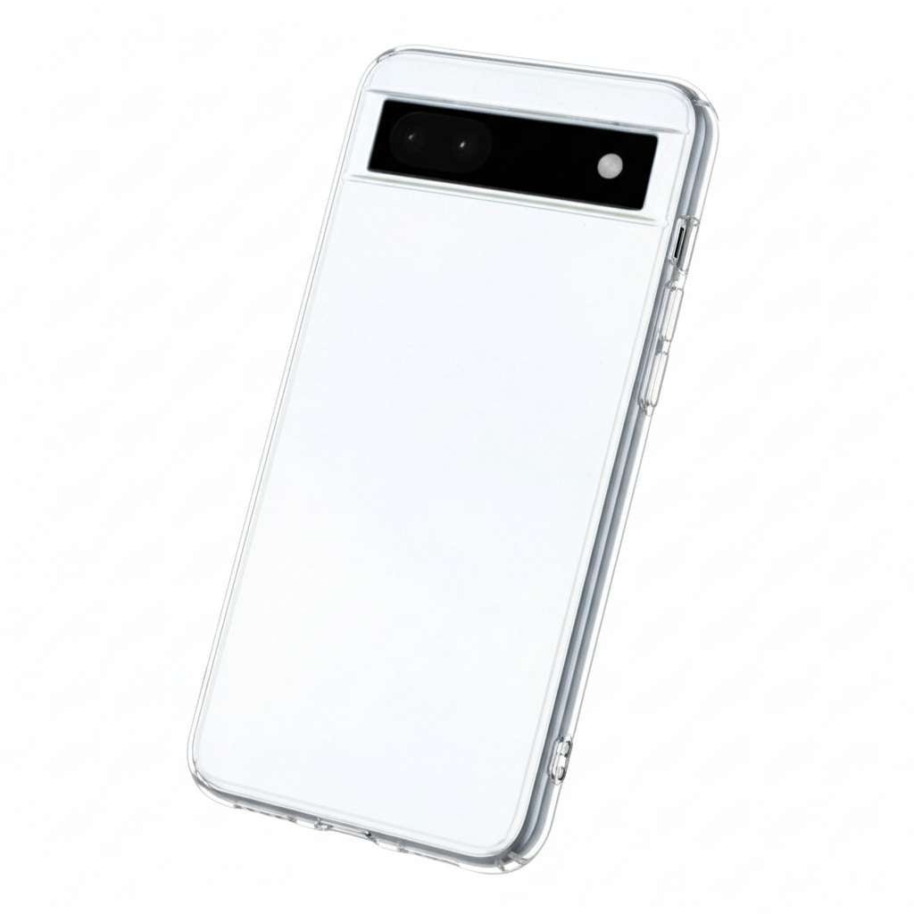 Coque en silicone transparente pour Google Pixel 6