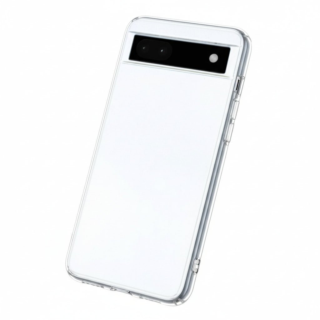 Coque en silicone transparente pour Google Pixel 6
