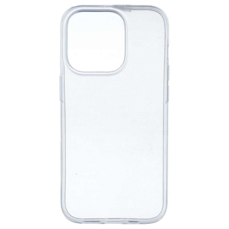Coque en silicone transparente pour iPhone 14 Pro