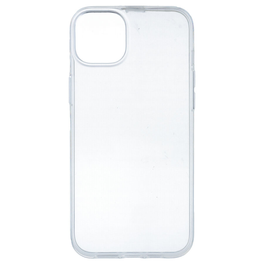 Coque en silicone transparente pour iPhone 14 Plus