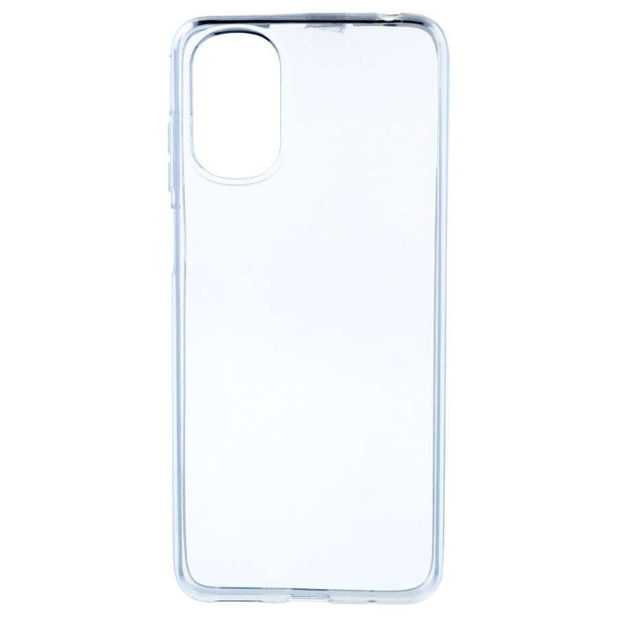 Housse en silicone transparente pour Motorola Moto E32