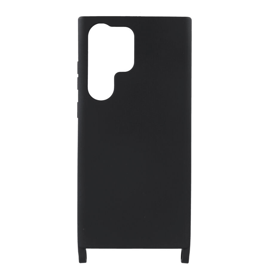 Coque ultra douce avec cordon pour Samsung Galaxy S23 Ultra