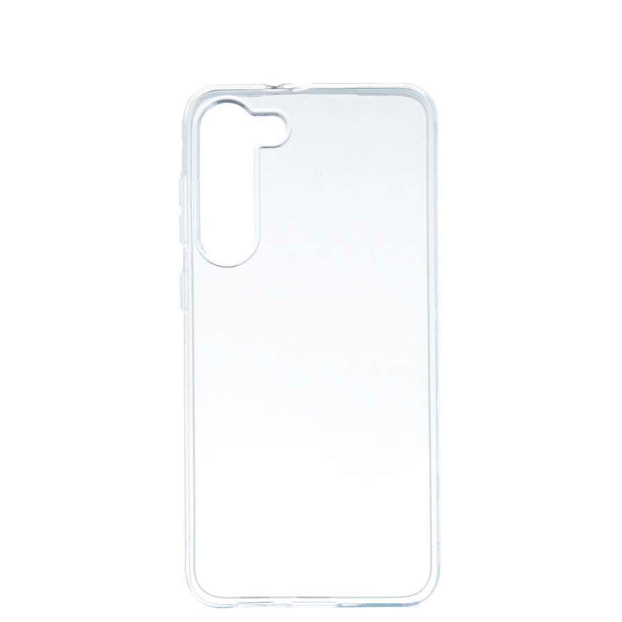 Coque en silicone transparente pour Samsung Galaxy S23 Plus