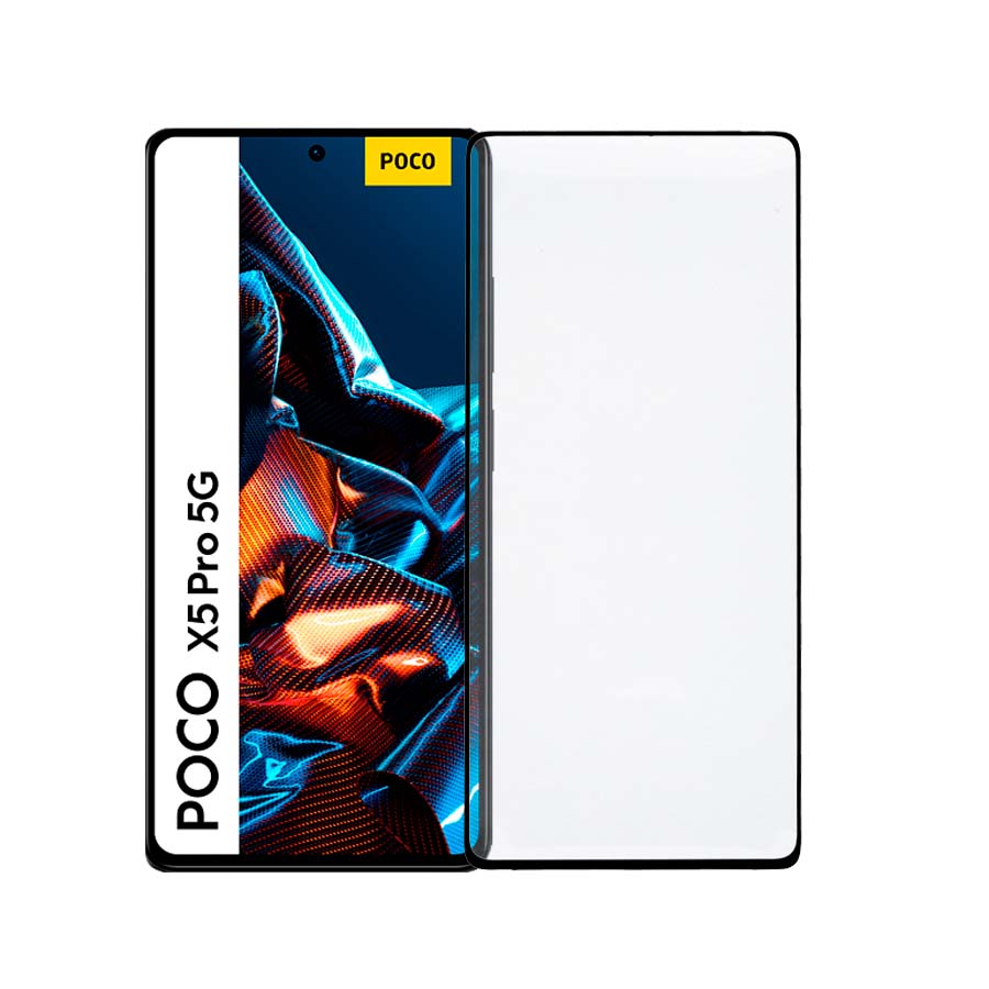 Verre trempé intégral pour Xiaomi Poco X5 Pro 5G