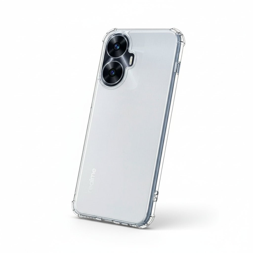Coque en Silicone Transparent pour Realme C55