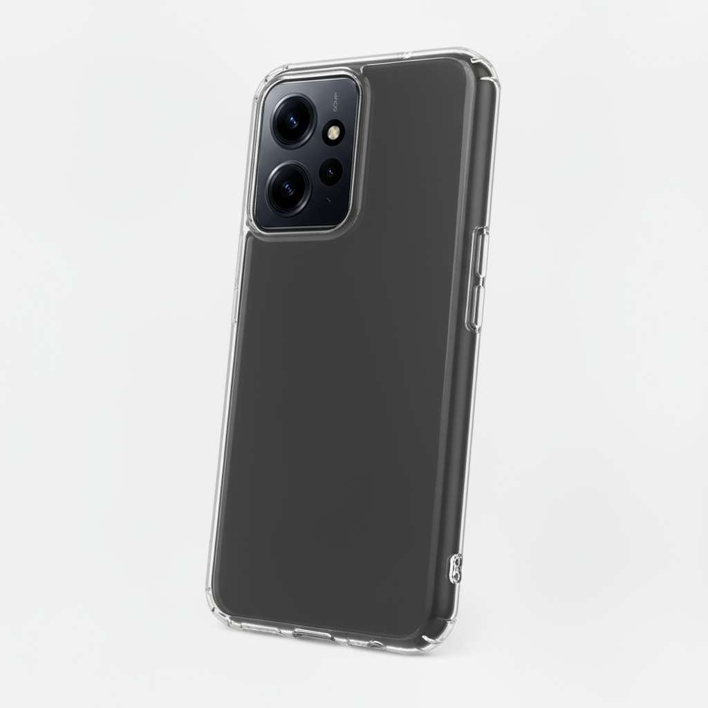 Housse en silicone transparent pour Xiaomi Redmi Note 12 4G