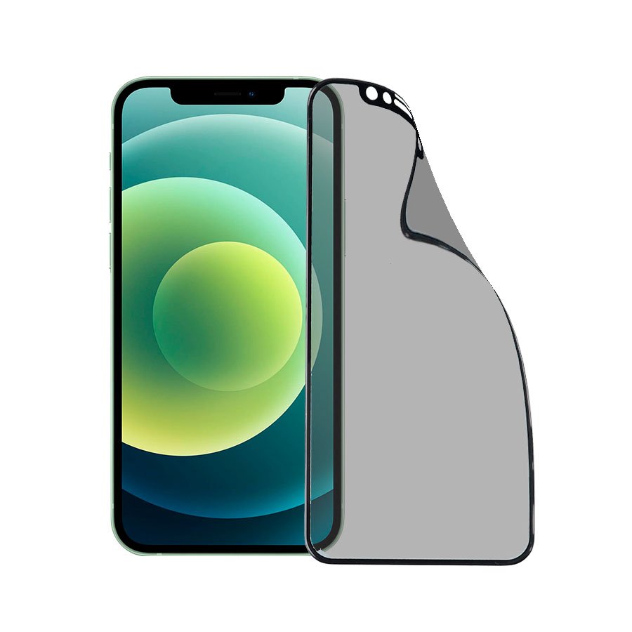 Verre trempé incassable anti-espion pour iPhone X