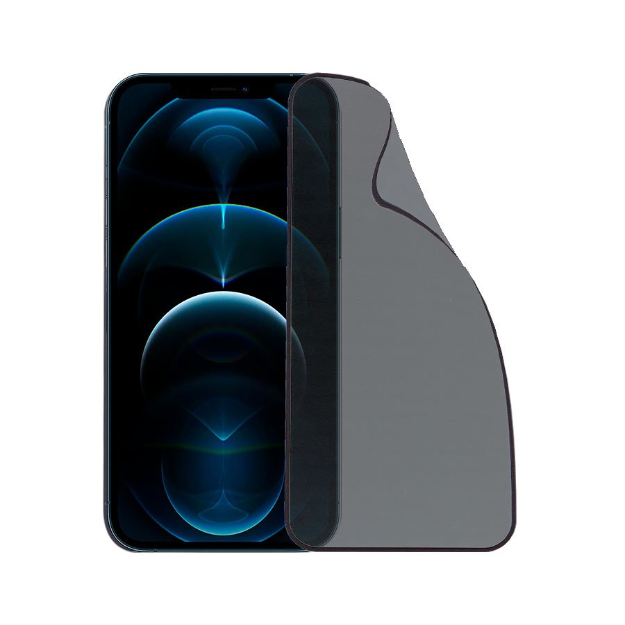 Verre Trempé Incassable Anti-espion pour iPhone 12 Pro Max
