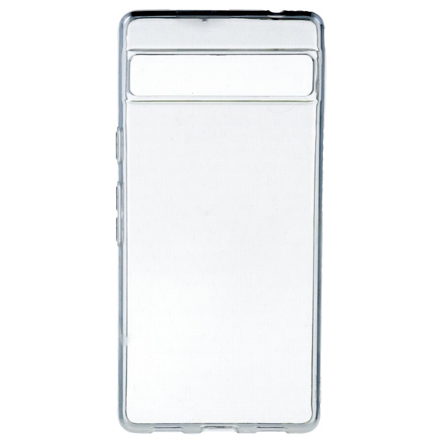 Coque en silicone transparente pour Google Pixel 7A
