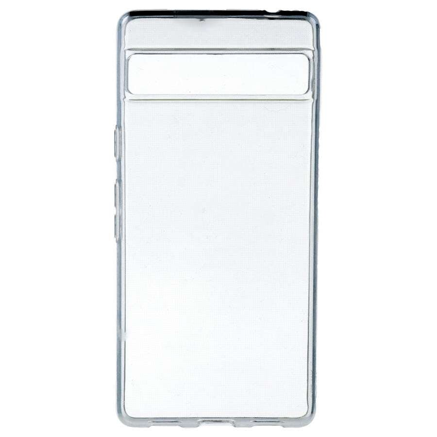 Coque en silicone transparente pour Google Pixel 7A