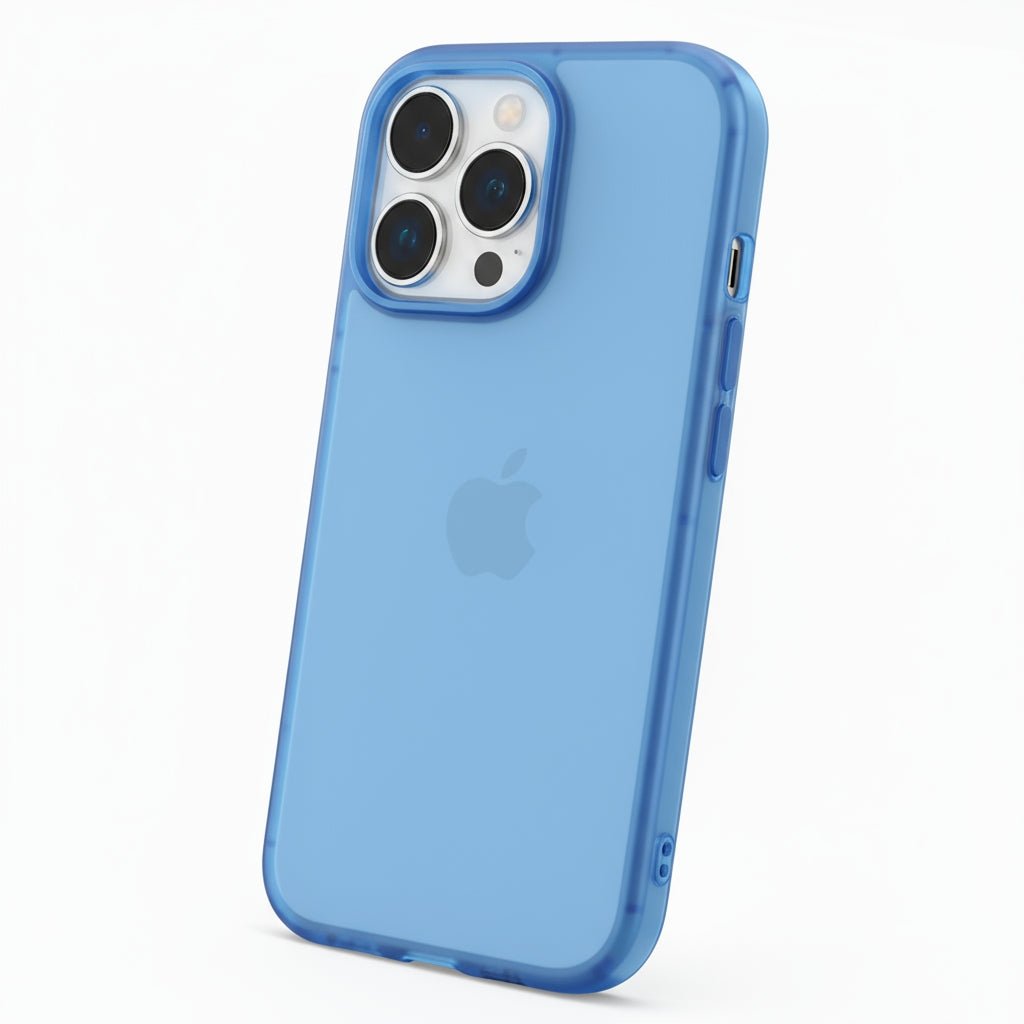 Coque en silicone colorée pour iPhone 14 Pro