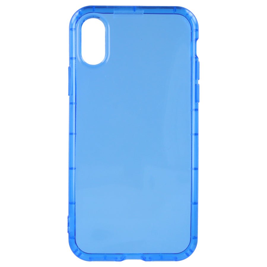 Coque en silicone colorée pour iPhone X