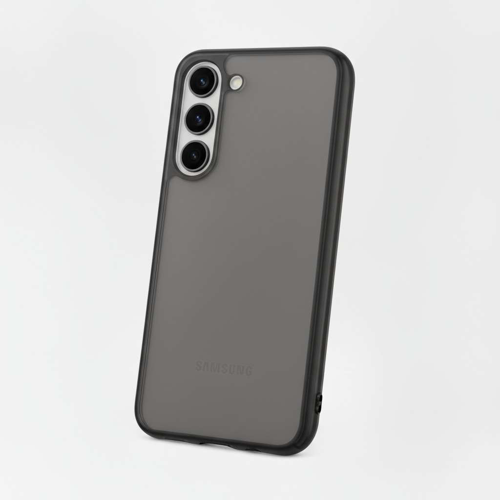 Coque en silicone couleur pour Samsung Galaxy S23 Plus