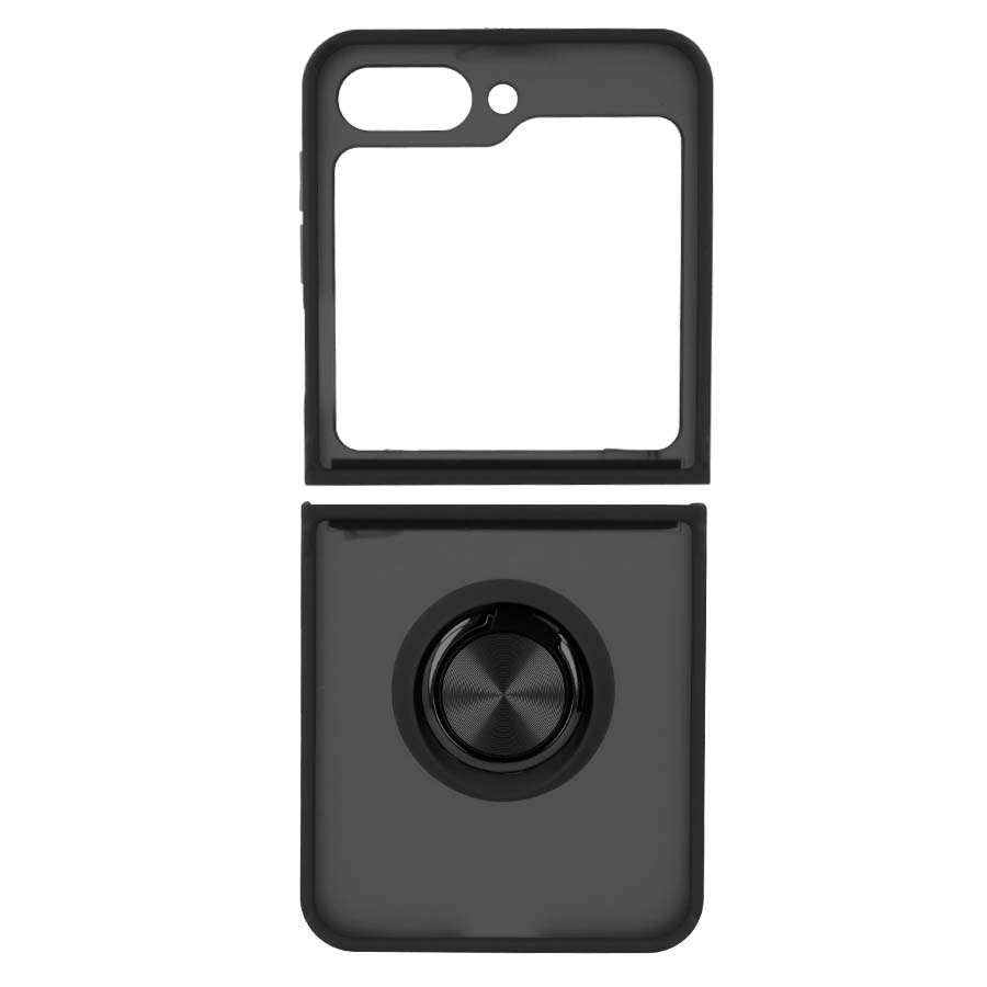 Étui acrylique avec anneau pour Samsung Galaxy Z Flip 5