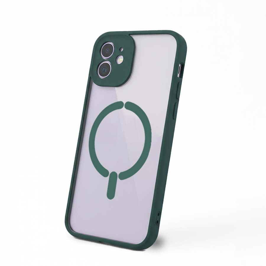 Coque Bumper Compatible Magsafe avec Cache-caméra pour iPhone 11