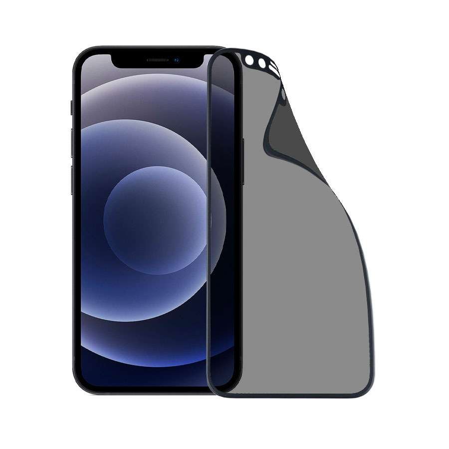 Verre trempé incassable anti-espion pour iPhone 12 Mini