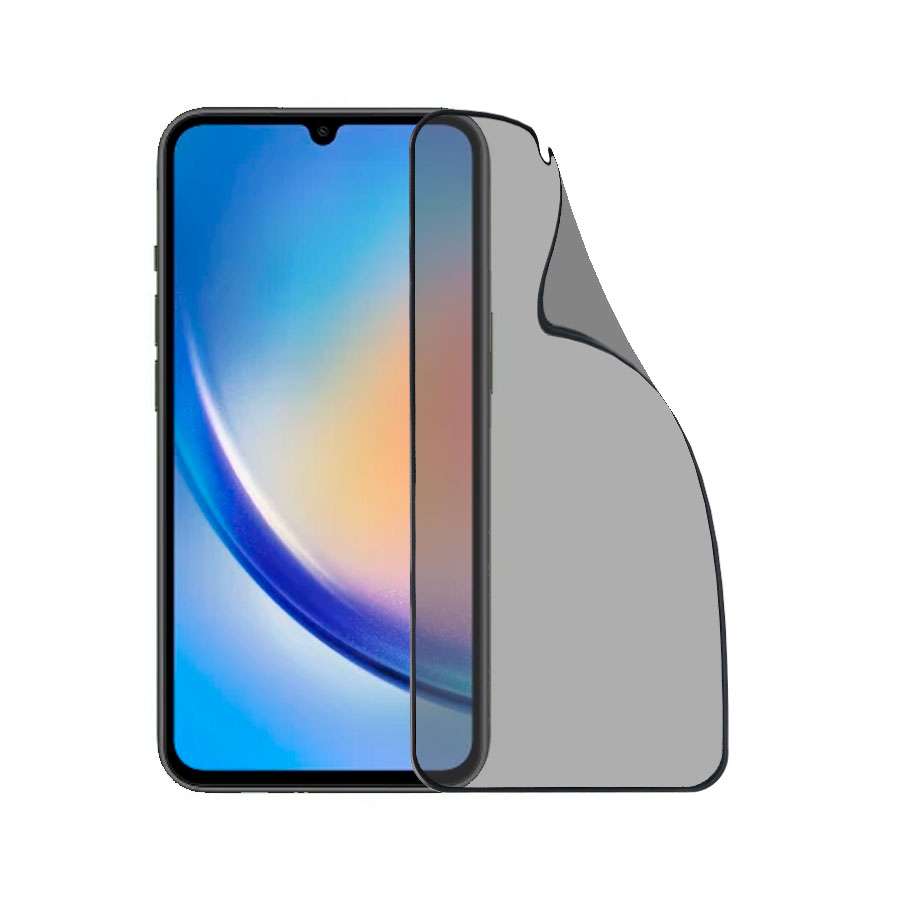 Verre Trempé Incassable Anti-Espion pour Samsung Galaxy A34 5G