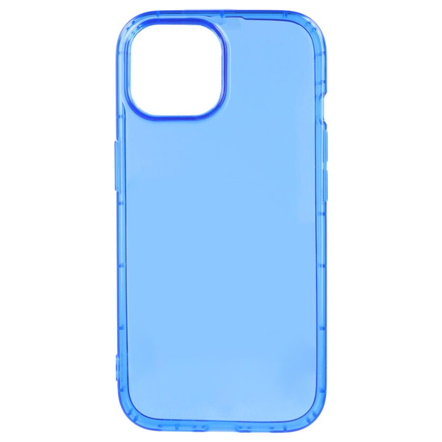 Coque en silicone colorée pour iPhone 15