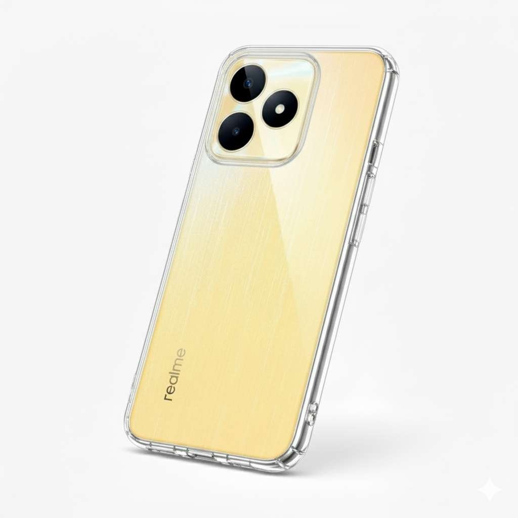 Coque en Silicone Transparent pour Realme C51