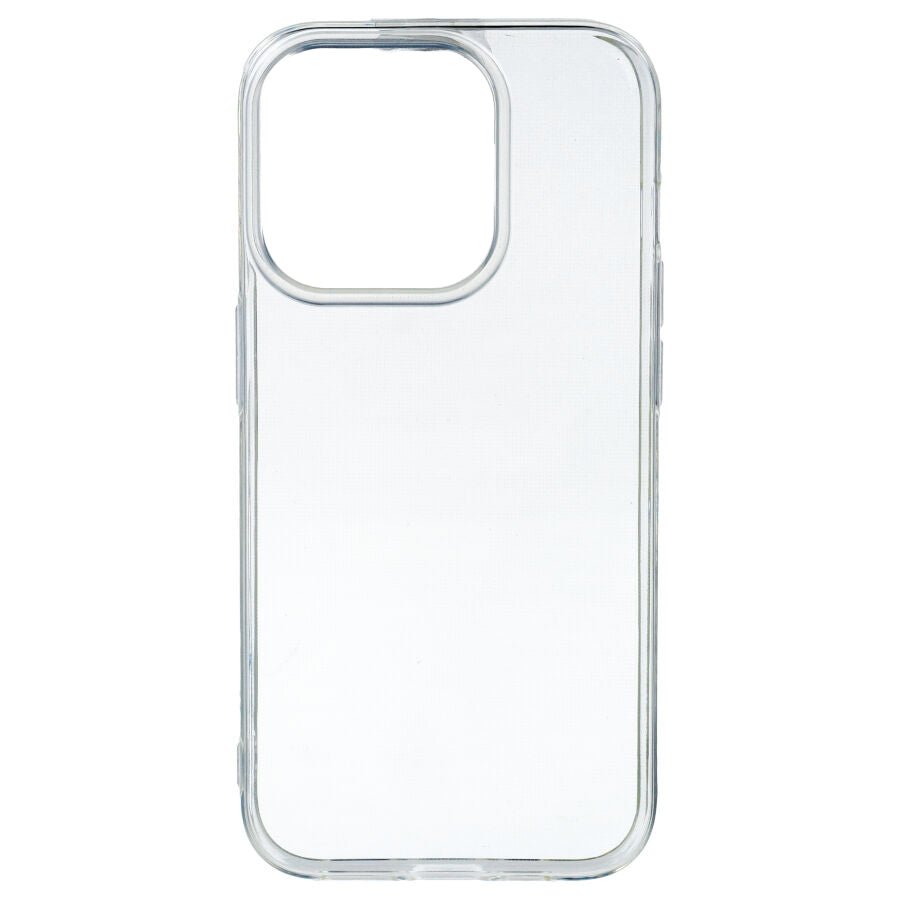 Coque en Silicone Transparent pour iPhone 15 Pro