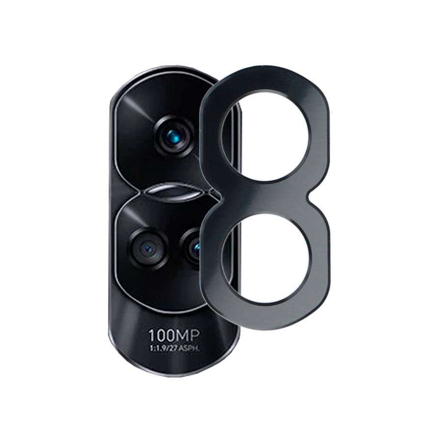 Protection d'objectif photo métallisée pour Honor 90 Lite