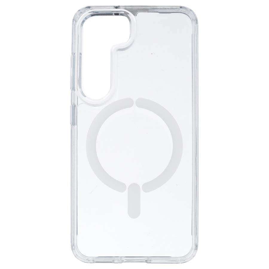 Coque transparente compatible MagSafe pour Samsung Galaxy S23