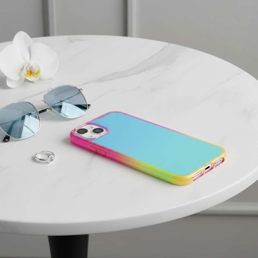 Coque Irisée Galaxy pour iPhone 15