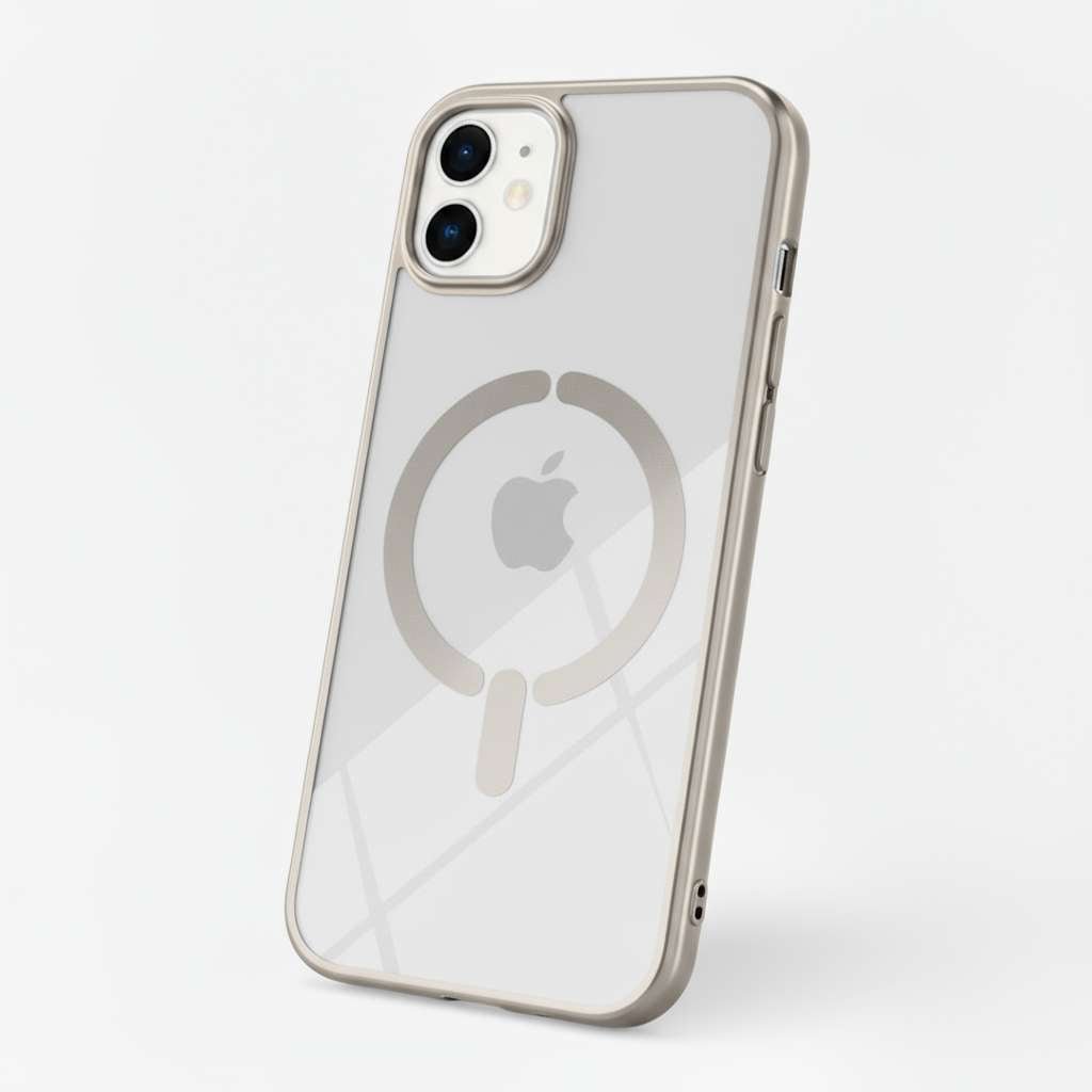 Coque Iron Logo compatible MagSafe pour iPhone 12