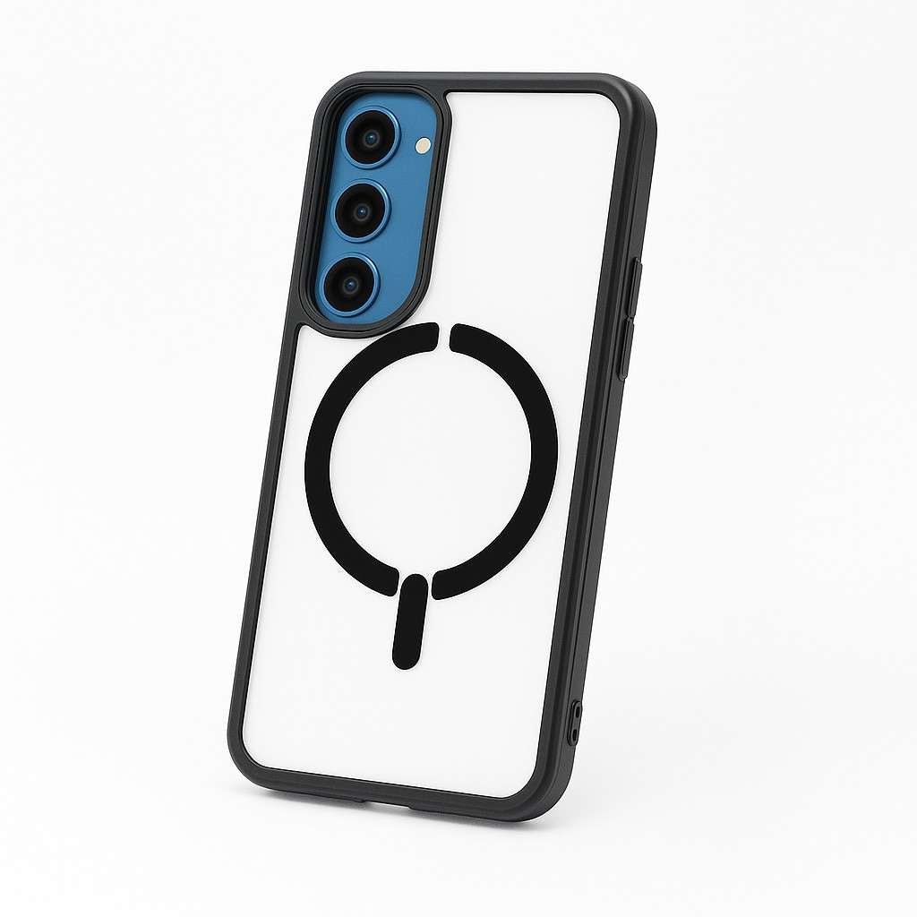 Coque pare-chocs compatible Magsafe pour Samsung Galaxy S24