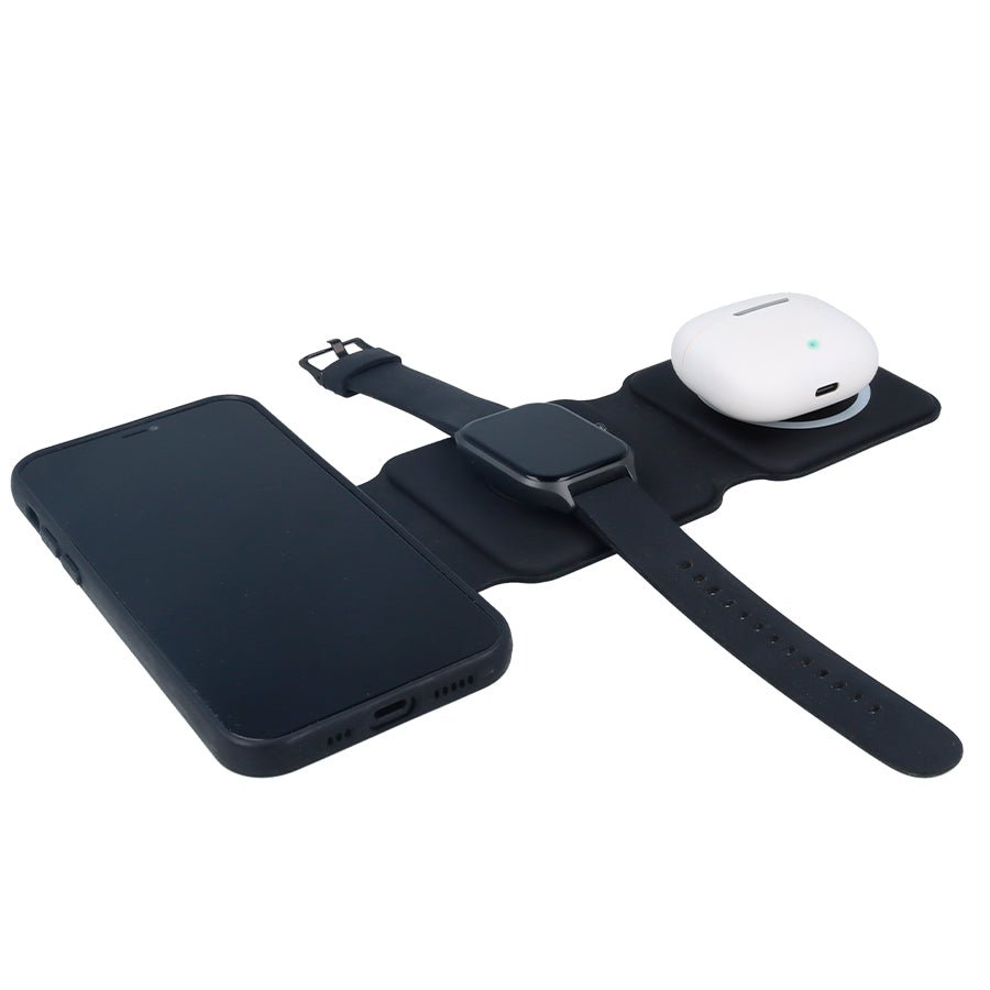 Station de recharge sans fil compatible Magsafe - Station de recharge 3-en-1
