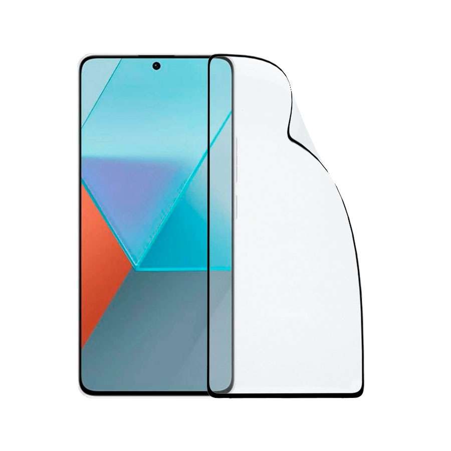 Verre Trempé Incassable Couverture Intégrale pour Xiaomi Redmi Note 13 Pro 4G