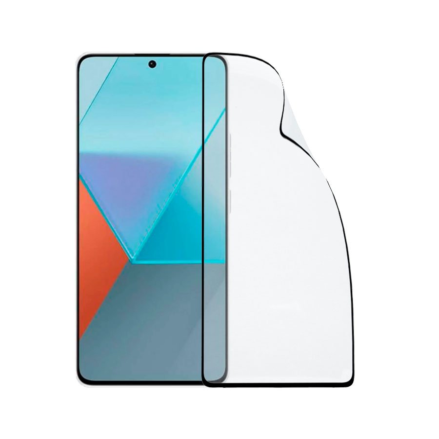 Verre Trempé Incassable Couverture Intégrale pour Xiaomi Redmi Note 13 Pro 4G