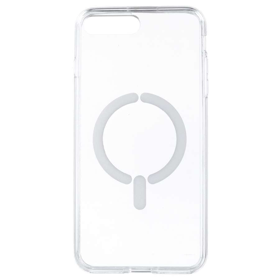 Coque transparente compatible MagSafe pour iPhone 8 Plus