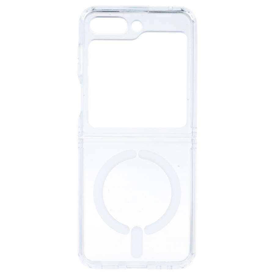 Coque Transparente Logo Compatible Magsafe pour Samsung Galaxy Z Flip 5