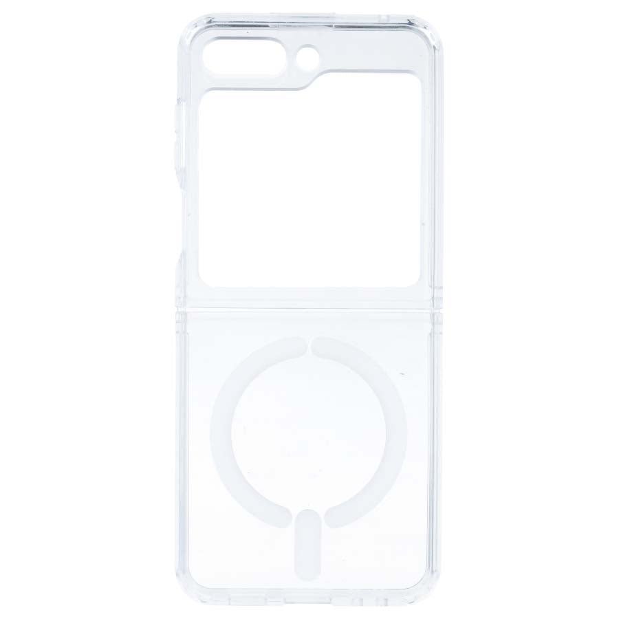 Coque Transparente Logo Compatible Magsafe pour Samsung Galaxy Z Flip 5