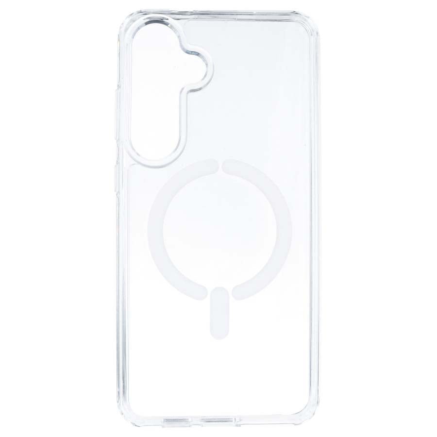 Coque Transparente Logo Compatible Magsafe pour Samsung Galaxy S24 Plus