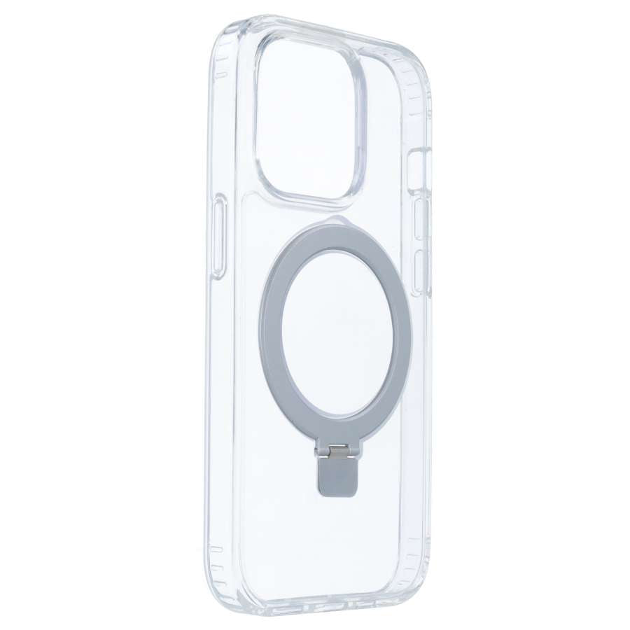 Coque transparente compatible MagSafe Ring pour iPhone 14 Pro