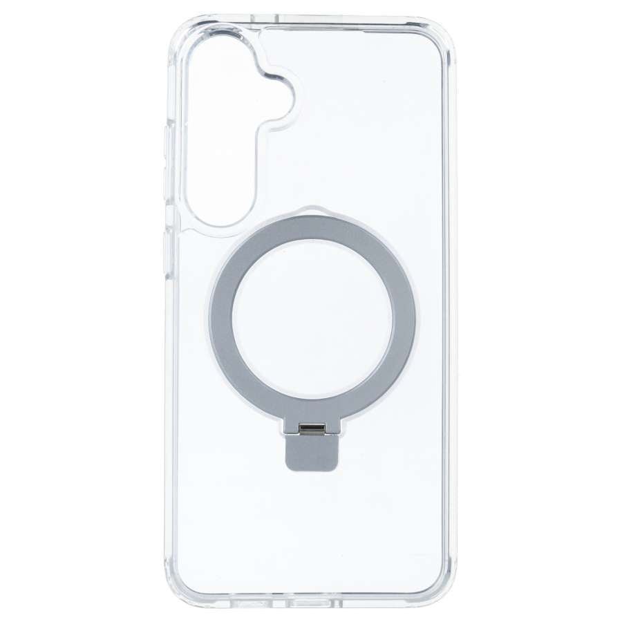 Coque Transparente Compatible MagSafe Ring pour Samsung Galaxy S24