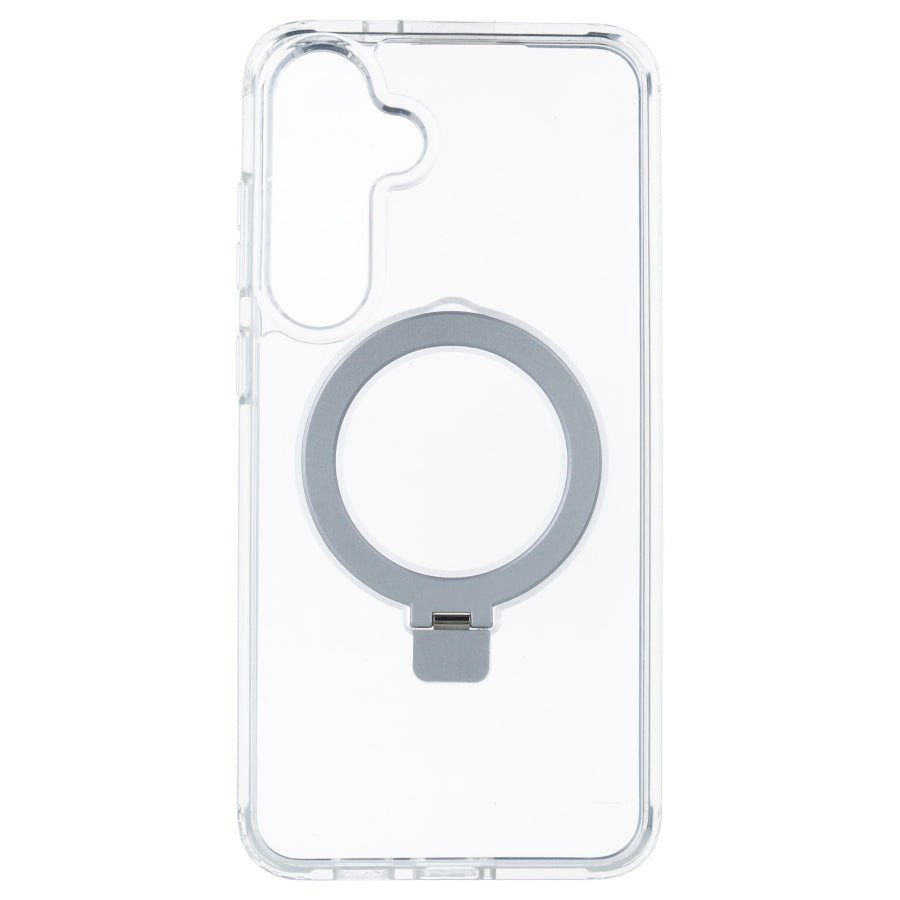 Coque Transparente Compatible MagSafe Ring pour Samsung Galaxy S24