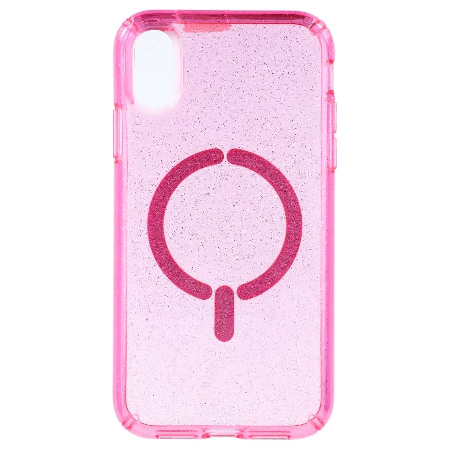 Coque à paillettes compatible MagSafe pour iPhone XR